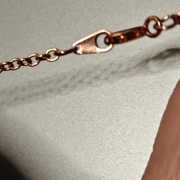 Vintage Southwestern VM Weeler Copper Pendant Necklace - Picture 8 of 9